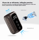 Mini Compressor de Bicicleta moto Portátil AS100: Inflador Recarregável 100PSI