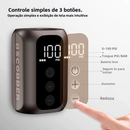 Mini Compressor de Bicicleta moto Portátil AS100: Inflador Recarregável 100PSI