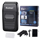 Barbeador Shaver Elétrico Recarregável Km-1102 - Loja Bitrex