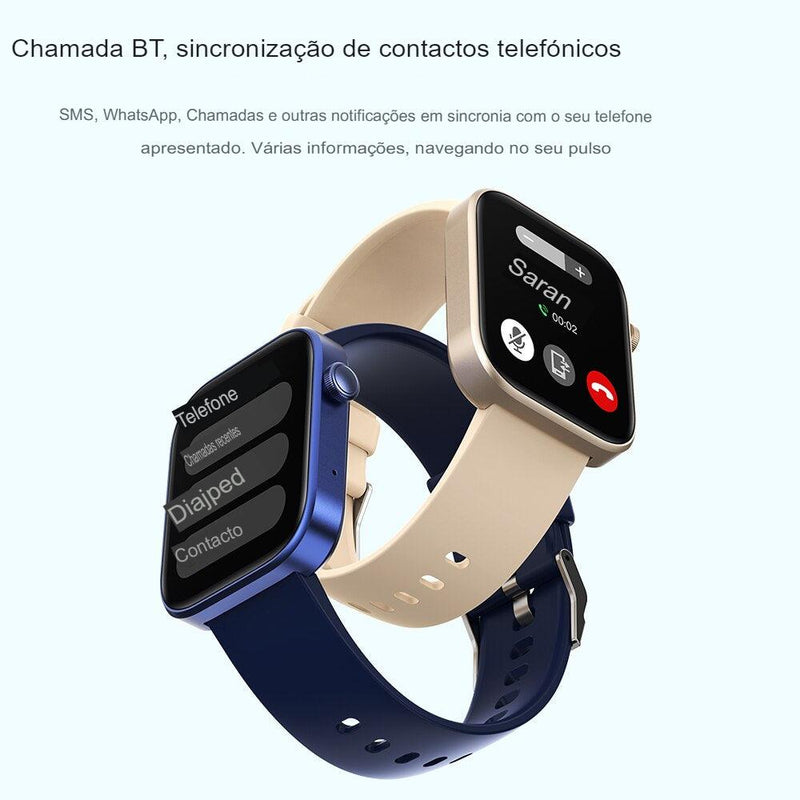 Smartwatch Relógio Inteligente Tela 1.9 Hd - Loja Bitrex