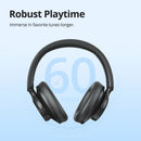 Fones De Ouvido Sem Fio Tronsmart Sounfii Q20 Bluetooth 5.3, Cor Preta