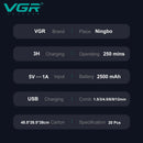 Máquina De Cortar Cabelo Profissional Vgr V003 9000 RPM - Loja Bitrex