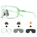 Óculos De Sol Ciclismo Bike Esportes Fotocromático Uv400 Arm Preto