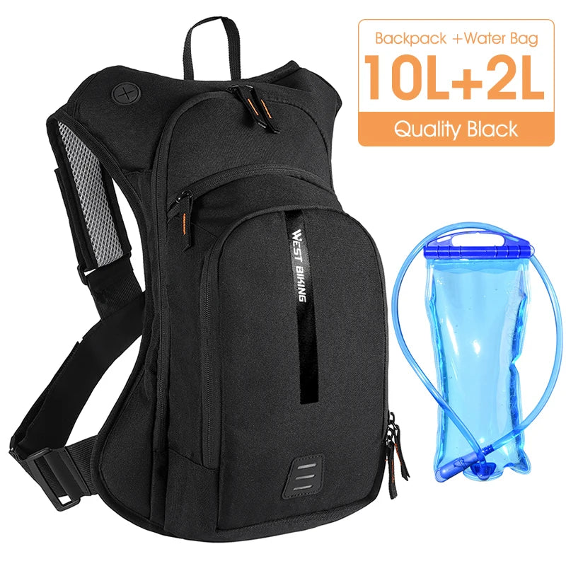 Mochila para Ciclismo e Aventuras West Biking 10L Ultraleve