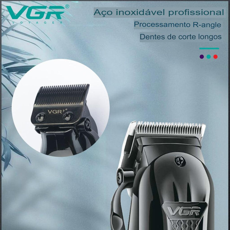 Máquina de Cortar cabelo Vgr Profissional - Loja Bitrex