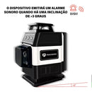 Nível Laser Pracmanu 12 Linhas Verde Recarregável - Loja Bitrex