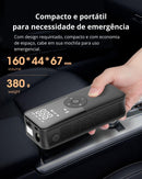 Compressor Portátil de Ar Recarregável para Encher Pneu de Carro, moto, Bicicleta, Bola - Loja Bitrex