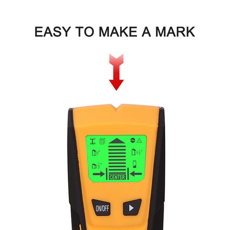 Scanner De Parede Digital Detector De Metais Madeiras E Fios - Loja Bitrex