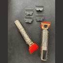 Maquina de fazer barba e Acabamento em Metal Recarregável - Loja Bitrex